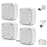 Universal Security Camera Junction Box, Cable Management, Wide Compatibility, Durable ABS, Space Saving, Wall Ceiling Mount, Easy Installation