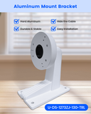 【KU-DS-1273ZJ-130-TRL】 Soporte de montaje en pared de aleación de aluminio con caja de conexiones para cámaras domo HIK