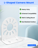 【KU-PFB203W】Soporte de montaje en pared impermeable, brazo de aleación de aluminio para cámaras domo IP, compatible con HDW4433C-A, HDBW4431R-ZS, HDBW4431R-S, HDBW4431R-AS y series relacionadas