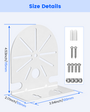 【KU-PFB203W】Soporte de montaje en pared impermeable, brazo de aleación de aluminio para cámaras domo IP, compatible con HDW4433C-A, HDBW4431R-ZS, HDBW4431R-S, HDBW4431R-AS y series relacionadas