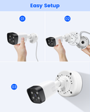 Caja de conexiones universal para cámaras de seguridad tipo bala, base de soporte de metal para cámaras IP y CCTV, caja de conexiones impermeable para cables ocultos.