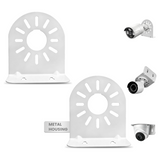 【KU-PFB203W】Soporte de montaje en pared impermeable, brazo de aleación de aluminio para cámaras domo IP, compatible con HDW4433C-A, HDBW4431R-ZS, HDBW4431R-S, HDBW4431R-AS y series relacionadas
