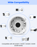 【KU-DS-1260ZJ】 Caja de conexiones de aluminio para cámaras bala HIK, soporte de montaje en pared para cámara de seguridad IP POE para exteriores