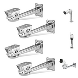 Security Camera Mount Bracket, Adjustable Wall Mount for Outdoor Bullet Cameras, Adjustable Angle, Heavy Duty Steel, Wide Compatibility, Weatherproof Design, Rust Resistant, Easy Installation