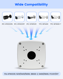 【KU-PFA121】 Caja de conexiones de aluminio para cámaras tipo bala DAH, soporte de montaje impermeable IP66 para uso en exteriores e interiores