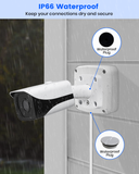 【KU-PFA121】 Caja de conexiones de aluminio para cámaras tipo bala DAH, soporte de montaje impermeable IP66 para uso en exteriores e interiores