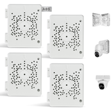 Universal ABS Security Camera Junction Box for PTZ Scurity Camera,Outdoor IP65 Waterproof Mounting Bracket with Cable Concealment