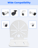【KU-PFB203W】Soporte de montaje en pared impermeable, brazo de aleación de aluminio para cámaras domo IP, compatible con HDW4433C-A, HDBW4431R-ZS, HDBW4431R-S, HDBW4431R-AS y series relacionadas