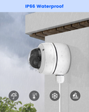 【KU-DS-1280ZJ-DM46】 Caja de conexiones metálica para cámaras de seguridad, soporte de montaje impermeable, cajas de ocultación de cables para cámaras de vigilancia domo HIK