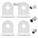 【KU-PFB203W】Soporte de montaje en pared impermeable, brazo de aleación de aluminio para cámaras domo IP, compatible con HDW4433C-A, HDBW4431R-ZS, HDBW4431R-S, HDBW4431R-AS y series relacionadas