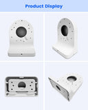 【KU-PFB203W】Metal Security Camera Wall Mount Bracket for Dah Dome Cameras, Durable Aluminum, Cable Management, Weather Resistant, Fits Dahua Dome, Easy Installation, Secure Mounting