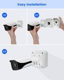 【KU-PFA121】 Caja de conexiones de aluminio para cámaras tipo bala DAH, soporte de montaje impermeable IP66 para uso en exteriores e interiores