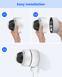 【KU-DS-1280ZJ-DM46】 Caja de conexiones metálica para cámaras de seguridad, soporte de montaje impermeable, cajas de ocultación de cables para cámaras de vigilancia domo HIK