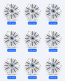 Caja de conexiones universal para cámaras, soporte metálico para cámaras tipo bala, domo y PTZ. Ocultación de cables impermeable para sistemas de seguridad en interiores y exteriores.