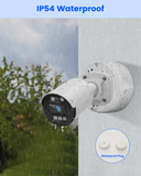 Caja de conexiones impermeable universal para cámaras CCTV tipo bala, soporte de montaje exterior ABS IP54, cajas de gestión de cables para cámaras de seguridad.