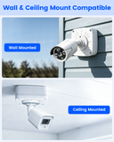 Universal Security Camera Junction Box, Cable Management, Wide Compatibility, Durable ABS, Space Saving, Wall Ceiling Mount, Easy Installation