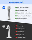 Security Camera Mount Bracket, Adjustable Wall Mount for Outdoor Bullet Cameras, Adjustable Angle, Heavy Duty Steel, Wide Compatibility, Weatherproof Design, Rust Resistant, Easy Installation