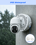 Security Camera Junction Box, IP65 Waterproof Outdoor ABS Enclosure for Bullet, Dome, PTZ Cameras, Camera Wiring & Concealment Boxes for Wall and Ceiling Installation
