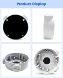 【KU-DS-1260ZJ】 Caja de conexiones de aluminio para cámaras bala HIK, soporte de montaje en pared para cámara de seguridad IP POE para exteriores