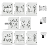 Universal ABS Security Camera Junction Box for PTZ Scurity Camera,Outdoor IP65 Waterproof Mounting Bracket with Cable Concealment