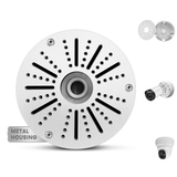 Universal Aluminum Camera Junction Box – Waterproof Mount with Cable Concealment