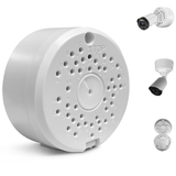 Caja de conexiones impermeable universal para cámaras CCTV tipo bala, soporte de montaje exterior ABS IP54, cajas de gestión de cables para cámaras de seguridad.