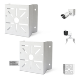 【KU-PFB203W】Soporte de montaje en pared impermeable, brazo de aleación de aluminio para cámaras domo IP, compatible con HDW4433C-A, HDBW4431R-ZS, HDBW4431R-S, HDBW4431R-AS y series relacionadas