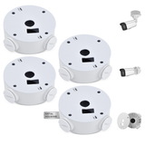 【KU-DS-1260ZJ】 Aluminum Junction Box for HIK Bullet Cameras, Wall Mount Bracket for Outdoor POE IP Security Camera
