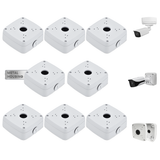 【KU-PFA121】Aluminum IP66 Junction Box for DAH Bullet Cameras