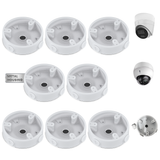 【KU-PFA137】Soporte de montaje en caja de conexiones CCTV impermeable para cámaras de seguridad IP tipo torreta y domo DAH