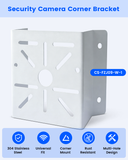 【KU-PFB203W】Soporte de montaje en pared impermeable, brazo de aleación de aluminio para cámaras domo IP, compatible con HDW4433C-A, HDBW4431R-ZS, HDBW4431R-S, HDBW4431R-AS y series relacionadas